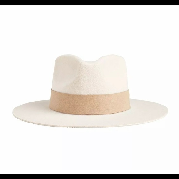 Teressa Foglia Lynn Fedora Felt Hat Rachel Zoe Curateur Boho - Picture 10 of 11
